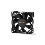 Ventilator be quiet! PURE WINGS 2 80MM/BLACK 3PIN BL044