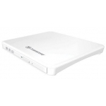 Transcend Extra Slim Portable DVD Writer USB 2.0, White