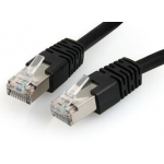 Gembird patchcord RJ45, cat. 6, FTP, 1m, black
