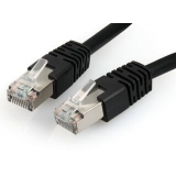 Gembird patchcord RJ45, cat. 6, FTP, 1m, black