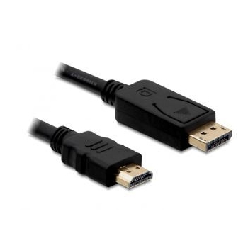Delock cable Displayport (M) -> HDMI (M) 2m gold