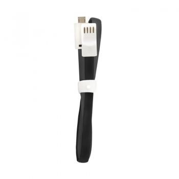 Qoltec USB Cable A male / Micro USB male | FLAT | 0,5m