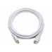 Gembird HDMI V1.4 male-male cable with gold-plated connectors 3m, white