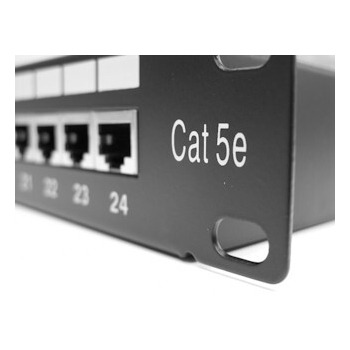 Netrack patchpanel 19'' 24 ports cat. 5e FTP LSA