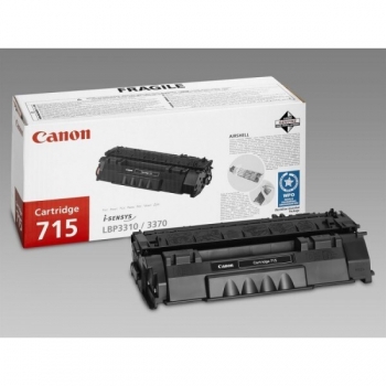 Cartus Toner Canon CRG-715 Black 3000 Pagini for LBP 3310, LBP 3370 CR1975B002AA