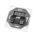 Rama suport priza de date SCHRACK TOOLLESS LINE, 1 modul, inclinat, pin Fast on 80x80mm HSED01UW2S