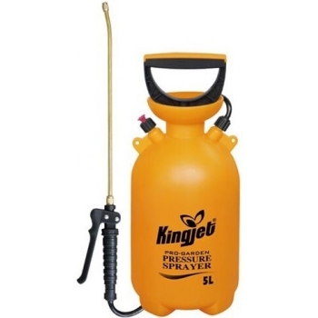 Pulverizator cu presiune 5L, lance din cupru, duza ajustabila, valva pentru eliberarea presiunii