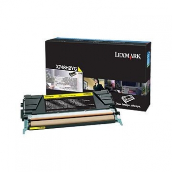 Cartus Toner Lexmark X748H2YG Yellow High Yield 10000 Pagini for X748