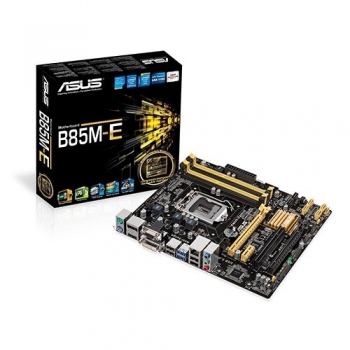 Placa de baza Asus B85M-E Socket 1150 Intel B85 4x DDR3 VGA DVI HDMI DisplayPort mATX