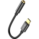 Adaptor Audio Baseus USB Type-C la 3.5 mm L54, 0.09 m, CATL54-01, Negru
