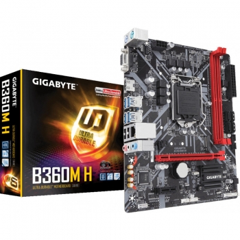 Placa de baza Gigabyte B360M H Socket 1151 v2 Intel B360 2*DDR4 VGA HDMI USB 3.0