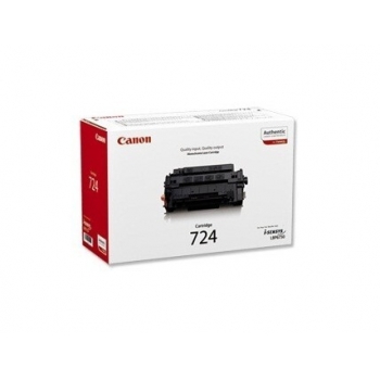 Cartus Toner Canon CRG-724 Black 6000 Pagini for LBP 6750DN CR3481B002AA