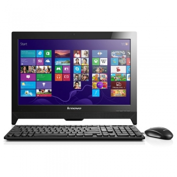 LENOVO IdeaCentre AIO C260, 19.5" HD+, Intel Celeron J1800 (2.41GHz; 2 Core), RAM 2GB DDR3, HDD 500GB 7200RPM, VGA int., DVD-RW, WiFi, 1 x USB 3.0, 3 x USB 2.0, 6 in 1 card reader, LAN, HD camera, USB Keyboard and mouse, Windows 8.1, Black