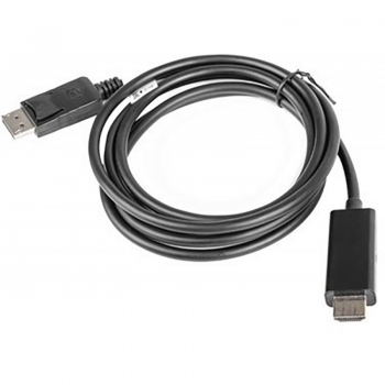 Cablu video Lanberg DisplayPort Male - HDMI Male, 3m, negru CA-HDMI-10CC-0030-BK