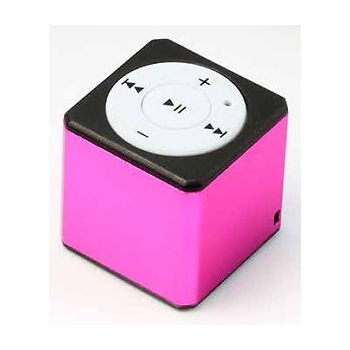 MusicMan Mini Style MP3 Player TX-52 Pink - MP3 player, USB 2.0, Supports MP3 & WMA music formats, Built MicroSD card slot, Integrat ed headphone jack, Elegant aluminum housing, Very small, convenient format, Built-in rechargeable 130 mAh Lithium-