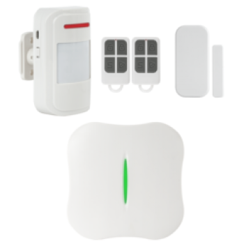 Kit alarma wireless, comunicatie WIFI, PSTN, 8 zone KR-W10  