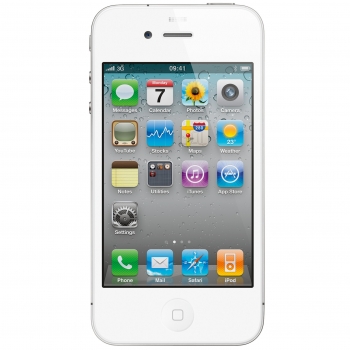 Telefon Mobil Apple iPhone 4s White 3.5" 640 x 960 A9 Dual Core 1GHz memorie interna 16GB 3G iOS5 APPLEI4S-16GB-W