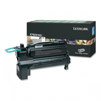 Cartus Toner Lexmark X792X1KG Black Extra High Yield Return Program 20000 pagini for X792