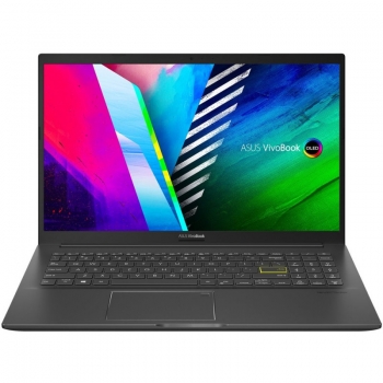 Laptop ASUS 15.6'' VivoBook 15 OLED M513UA, FHD, Procesor AMD Ryzen™ 5 5500U (8M Cache, up to 4.0 GHz), 8GB DDR4, 512GB SSD, Radeon, No OS, Indie Black M513UA-L1297