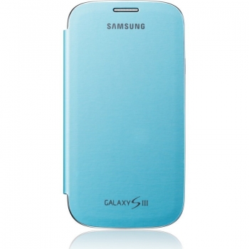 Husa Samsung EFC-1G6FLECSTD pentru i9300 Galaxy S III Light Blue