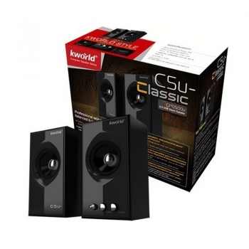 Boxe 2.0 Kworld Classic C5u 5W Black CP0500u