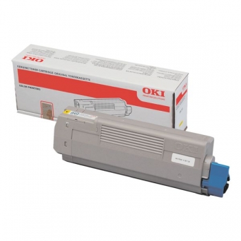 Cartus Toner Oki 44315305 Yellow 6000 Pagini for C610DN, C610N