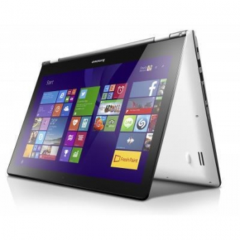 Laptop Lenovo IdeaPad Yoga 500, 15.6" FHD (1920x1080), Multi-Touch LED-backlight, Intel Core i7-5500U (2.4GHz, up to 3.0GHz, 1600Mhz, 4MB), video dedicat nVidia GT-940M 2GB, RAM 8GB DDR3 1600Mhz (1x8GB), SSHD 1TB 5400rpm + 8GB, no ODD, Card Reader 4-