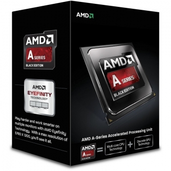 Procesor AMD Vision A6-Series X2 A6-6400K Black Edition Dual Core 3.9GHz Cache L2: 1MB Socket FM2 Unlocked AD640KOKHLBOX