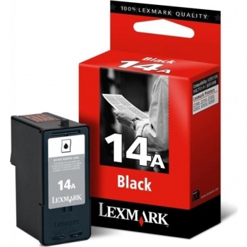 Cartus Cerneala Lexmark Nr.14A Black 175 Pagini for X2650, X2670, Z2320 18C2080E