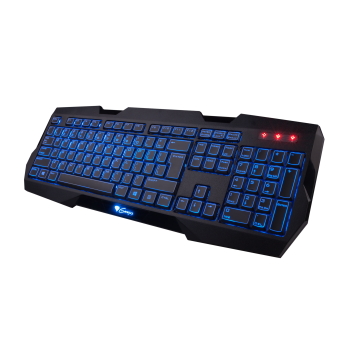Tastatura Natec Genesis RX22 Gaming Iluminata Ultra-flat and quiet X-Scissors NATEC_GNSRX22