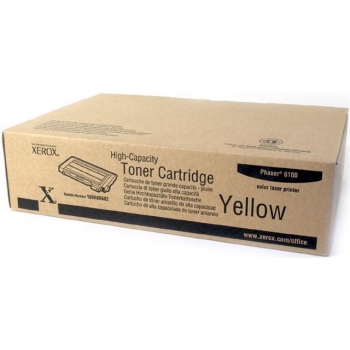 Cartus Toner Xerox 106R00682 Yellow High Capacity 5000 Pagini for Phaser 6100