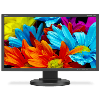 Monitor LED IPS Nec 21.5" MultiSync E224Wi Full HD 1920x1080 VGA DVI DisplayPort Black 60003584