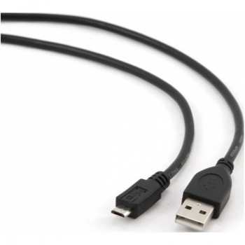 Cablu date Spacer USB Male la microUSB Male, 0.5 m, Black