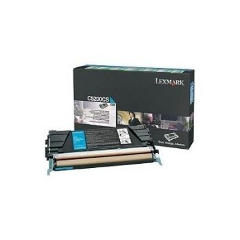 Cartus Toner Lexmark C5200CS Cyan 1500 pagini for C530DN