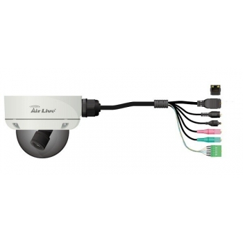 Camera de supraveghere IP AirLive POE-250HD 1/4" CMOS 1280x1024 4-9mm varifocala MPEG-4 M-JPEG H.264 Retea 