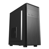 Carcasa Gembird Fornax 160 Middle Tower fara sura negru CCC-FC-160