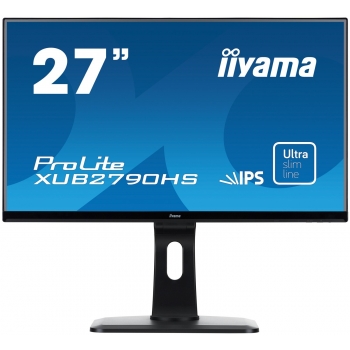 Monitor LED AH-IPS Iiyama 27" ProLite XUB2790HS-B1 Full HD 1920x1080 VGA DVI HDMI 5ms