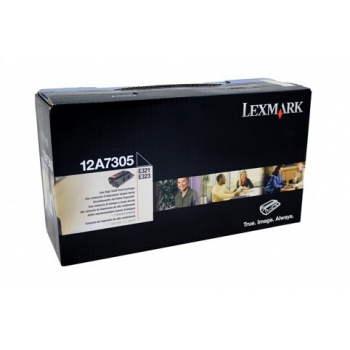 Cartus Toner Lexmark 12A7305 Black Capacitate 6000 pagini for Optra E321, Optra E323
