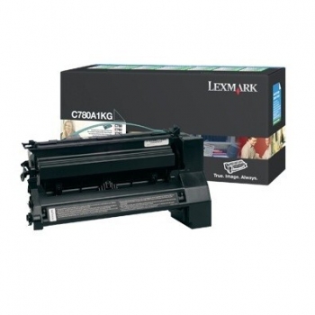 Cartus Toner Lexmark C780A1KG Black Return Program 6000 pagini for C780DN, C780DTN, C780N, C782DN, C782DTN, C782N, X782E