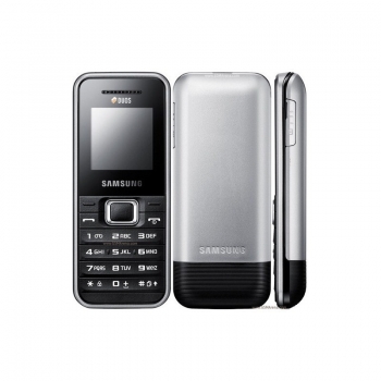 Samsung E1182 DUAL SIM Silver 1.52 inch SAME1182SLV