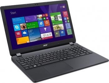 Laptop Acer Aspire ES1-512-C8HG, 15.6" HD LED backlit LCD Glare (16:9, 1366 x 768), Intel Celeron dual core processor N2840 (2.16GHz, 1MB), video integrat Intel HD Graphics, 2 GB DDR3 Low Voltage Memory, 1 slot, 500 GB HDD 2.5" 5400rpm, DVD-Supe