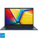 Laptop ASUS 15.6'' Vivobook 15 X1504ZA, FHD, Procesor Intel Core i5-1235U (12M Cache, up to 4.40 GHz, with IPU), 8GB DDR4, 512GB SSD, Intel Iris Xe, No OS, Quiet Blue