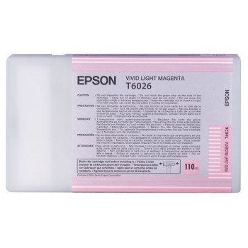 Cartus Cerneala Epson T6026 Vivid Light Magenta 110ml for Stylus Pro 7880, Stylus Pro 9880 C13T602600