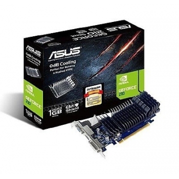 Placa Video Asus nVidia GeForce 210 1GB GDDR3 64 bit PCI-E x16 2.0 VGA DVI HDMI 210-SL-1GD3-BRK