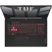 Laptop ASUS Gaming 17.3'' TUF A17 FA707NUG, FHD 144Hz, Procesor AMD Ryzen 7 7445HS (16M Cache, up to 4.7 GHz), 16GB DDR5, 512GB SSD, GeForce RTX 4050 6GB, No OS, Mecha Gray FA707NUG-HX156