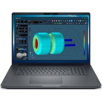 Laptop Dell Pro Max 18 Plus MB18250, Intel Core Ultra 7 265HX, 18 inch, RAM 32GB, SSD 1TB, nVidia RTX PRO 3000 12GB, Windows 11 Pro, Magnetite BTO104_MB18250_EMEA_WIN-05
