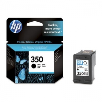 Cartus Cerneala HP Nr. 350 Black Vivera Ink 200 Pagini for Deskjet D4260, D4280, D4360, Photosmart C4480, C4580, OfficeJet J5780, Photosmart C4280 AIO, OfficeJet J6140, Photosmart C5200, C5280 AIO, D5360 CB335EE