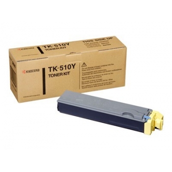 Cartus Toner Kyocera TK-510Y Yellow 8000 Pagini for FS-C5020N, FS-C5025, FS-C5030N