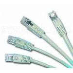 Patch cord CAT6, molded strain relief, 50u