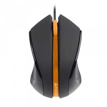 Mouse A4Tech N-310 V-Track 3 Butoane 1000 DPI USB Black/Orange N-310-1